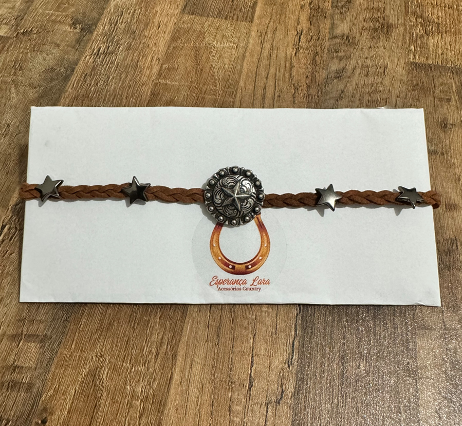 Chocker Marrom - Estrela